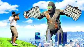 GTA 5 - KING KONG verwandelt sich in ein ZOMBIE!!