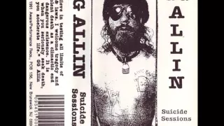 GG Allin - Suicide Sessions