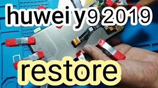 huawei y9 2019 disassembly and change lcd