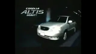 2001 Toyota Corolla Altis Commercials featuring Brad Pitt (Asia and South America)