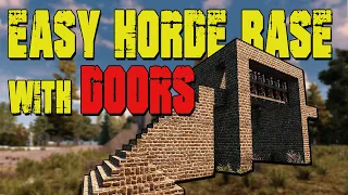 7 Days to Die - Easy Horde Base with Doors! | Alpha 20