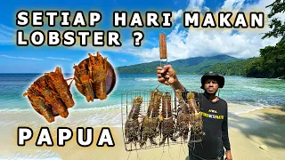 How To Get Free Lobster on Papua Beach. - Yongsu Desoyo Village