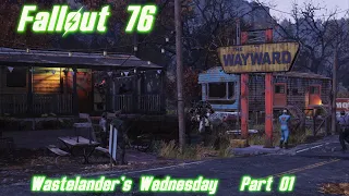 Fallout 76 Wastelander's Wednesday Part 1: Hunter For Hire