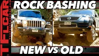 Trail Damage | Jeep Wrangler vs VW Touareg See Which One We Break First!