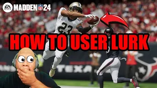 Madden 24 Defense -🚨 How to User Lurk Correctly🚨