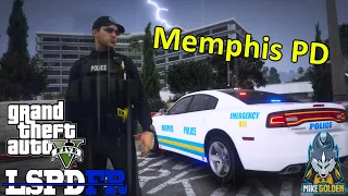 Memphis Police Patrol During A Thunderstorm - (NaturalVision Evolved) | GTA 5 LSPDFR Episode 528