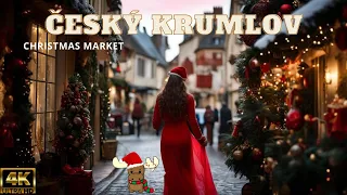 CESKY KRUMLOV-CZECH REPUBLIC-THE MOST BEAUTIFUL CITY IN EUROPE-UNESCO World Heritage Site-4k