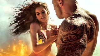 Fuego + aceite para bebés = Las MEJORES escenas de acción de la Roca en BAYWATCH 🌀 4K