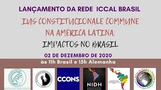 SEMINÁRIO : IUS CONSTITUCIONALE COMMUNE NA AMÉRICA LATINA: IMPACTOS NO BRASIL