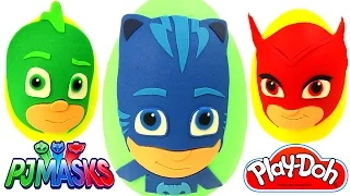 3 Ovos Surpresas de PJ Masks em Português Brasil de Massinha Play Doh