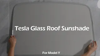 2022 Upgraded! Tesla Glass Roof Sunshade for Model Y 2017-2022 Accessories