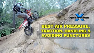 Best air pressure, traction, handling and avoiding punctures︱Cross Training Enduro