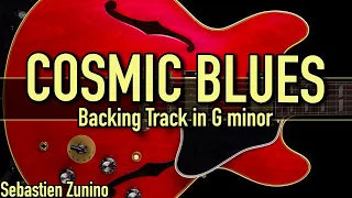 Cosmic Blues Backing Track in G minor | SZBT 1036