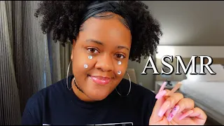 ASMR - PERSONAL ATTENTION ♡✨ Close Whispers, Face Tracing/Touching, Dry Mouth Sounds.. etc. ♡