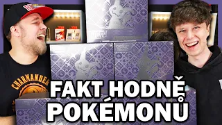 Otevíráme FAKT HODNĚ POKÉMON BALÍČKŮ SE STEJKEM (a hodně se smějem)