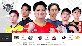 🔴 LIVE | MPL ID S13 | Regular Season | Hari 3 Minggu 7