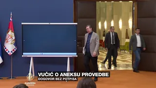 Vučić: Sporazum sa Kosovom nisam potpisao zbog nekoliko stvari