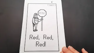 Read Along & Practice Basic Color Sight Words (Kindergarten to Grade 1)