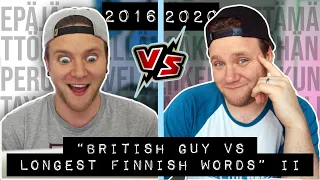 Saying the LONGEST FINNISH words (4 YEARS LATER!)