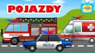 Samochody bajka dla dzieci - Auta - Nauka Pojazdów