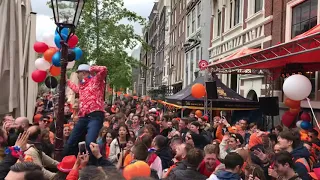 BEST PARTY EVER !!Kings day Celebration,Amsterdam 27-April-2019