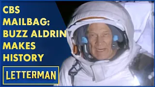 CBS Mailbag: Buzz Aldrin Takes One Giant Golf Shot For Mankind | Letterman