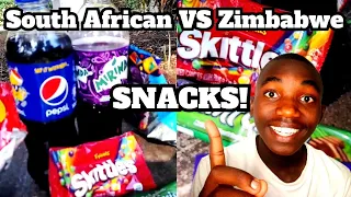 South African VS Zimbabwe SNACKS!