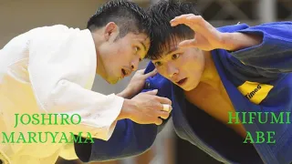 HIFUMI ABE AND JOSHIRO MARUYAMA PRACTICE VIDEO IN JUDO TECHNIQUES