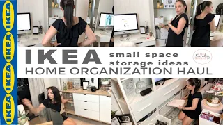 IKEA HOME ORGANIZATION HAUL - SMALL SPACE STORAGE IDEAS || THE SUNDAY STYLIST