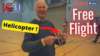 Indoor Free Flight Action - Part 2 | British Model Flying Association (BMFA) Centenary