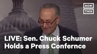 Sen. Chuck Schumer Holds a Press Conference | LIVE | NowThis