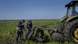 Bauern in der Ukraine kämpfen ums Überleben: Sie räumen selbst die Minen, um auszusäen