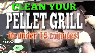 How to clean a pellet grill in under 15 minutes, yes, even a Traeger!