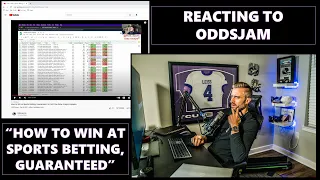 "How to Win at Sports Betting, Guaranteed" | Reacting to OddsJam