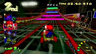 World of Playthroughs: Mario Kart: Double Dash!! (All Cup Tour) (100cc)