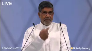 Kailash Satyarthi during his speech :- Let us transform individual compassion to global compassion.