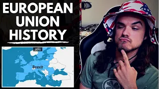 Average AMERICAN REACTS To 'History of the European Union'