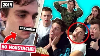 CLICK REACTS TO THEIR OLD VIDEOS!