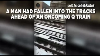 Man Rescued From Subway Tracks