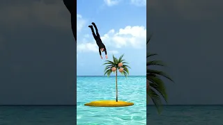 🤔 HOW TO SURVIVE A FALL ON AN ISLAND 🏝️