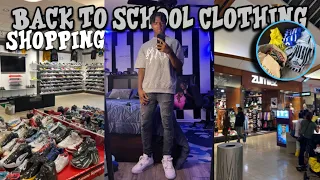 BACK TO SCHOOL CLOTHING SHOPPING 2023 | ft. kinetic kings