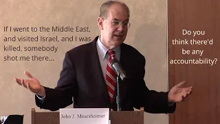 John Mearsheimer: The Israel lobby can finesse Israeli assassinations