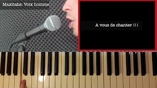 Cours de chant (voix homme) : Testez votre tessiture vocale