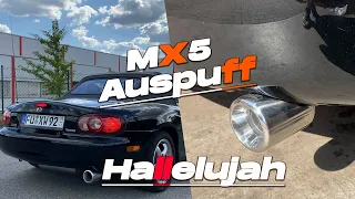 Das Geld wert oder much? | Mazda MX5 Sportauspuff | Ulter Endschalldämpfer | Hallelujah