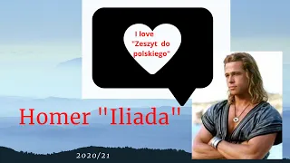 # Zeszyt do polskiego - "Iliada" Homera