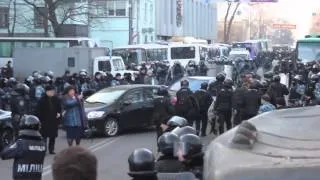 Уличные бои в Киеве 18 февраля. Две стороны баррикад