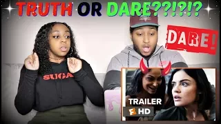 Truth or Dare Trailer #1 REACTION!!!!