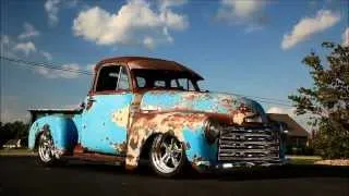 "Crazy Horse" 1951 Slammed Patina Resotmod 3100 Chevrolet Shop Truck Hot Rod FOR SALE