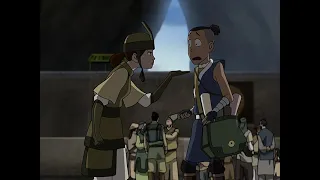 Sokka recognises Suki with a kiss 💋🔥. Avatar the last Airbender