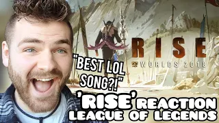 First Time Hearing The Glitch Mob, Mako and The Word Alive "RISE" | League of Legends OST | Reaction